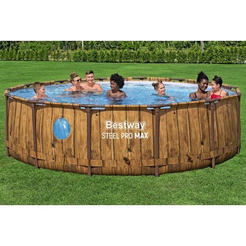 Frame Pool 14FT 427x107cm Steel PRO MAX BESTWAY