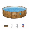 Frame Pool 14FT 427x107cm Steel PRO MAX BESTWAY