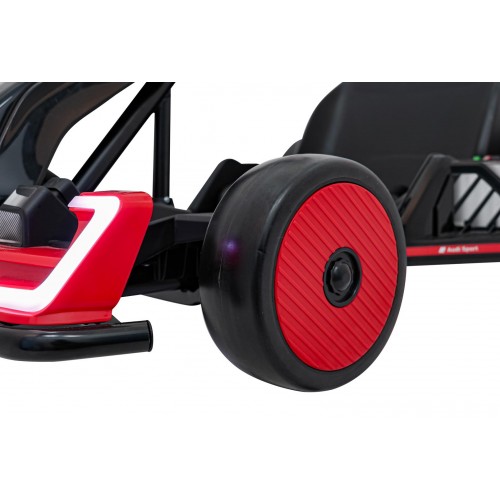 Go-kart Audi with Drift Function Red