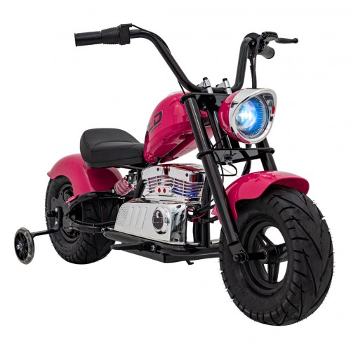 Motorcycle Chopper Warrior vehicle Pink