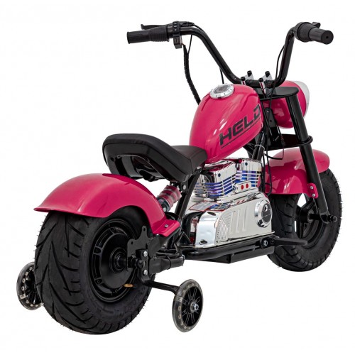 Motorcycle Chopper Warrior vehicle Pink