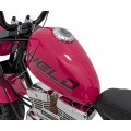 Motorcycle Chopper Warrior vehicle Pink