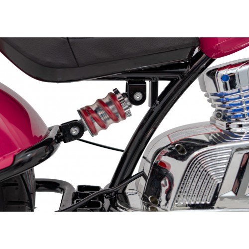 Motorcycle Chopper Warrior vehicle Pink