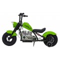 Motorcycle Chopper Warrior vehicle Green