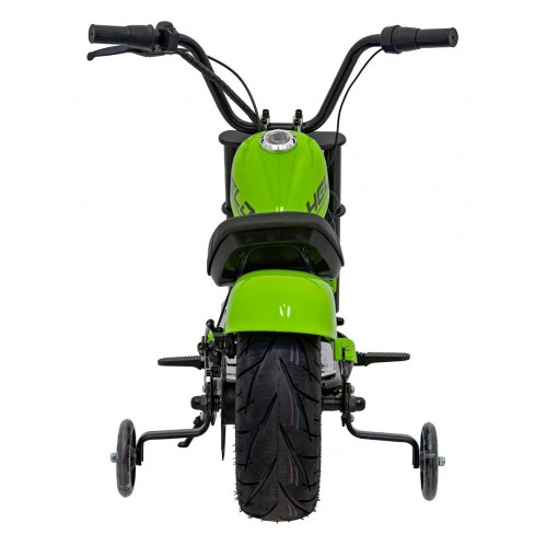 Motorcycle Chopper Warrior vehicle Green