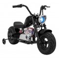 Motorcycle Chopper Warrior vehicle Black