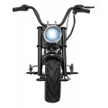 Motorcycle Chopper Warrior vehicle Black