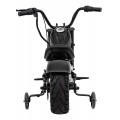 Motorcycle Chopper Warrior vehicle Black