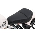 Motorcycle Chopper Warrior vehicle White