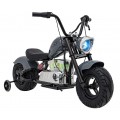 Motorcycle Chopper Warrior vehicle Grey