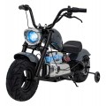 Motorcycle Chopper Warrior vehicle Grey