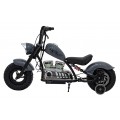 Motorcycle Chopper Warrior vehicle Grey