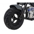 Motorcycle Chopper Warrior vehicle Grey