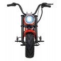 Motorcycle Chopper Warrior vehicle Orange