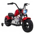 Motorcycle Chopper Warrior vehicle Red