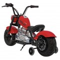 Motorcycle Chopper Warrior vehicle Red