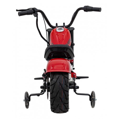 Motorcycle Chopper Warrior vehicle Red