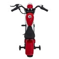 Motorcycle Chopper Warrior vehicle Red