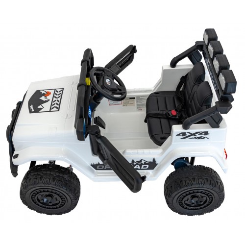 Off-Road CLIMBER vehicle White