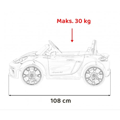 Porsche Spyder RS 718  vehicle Black