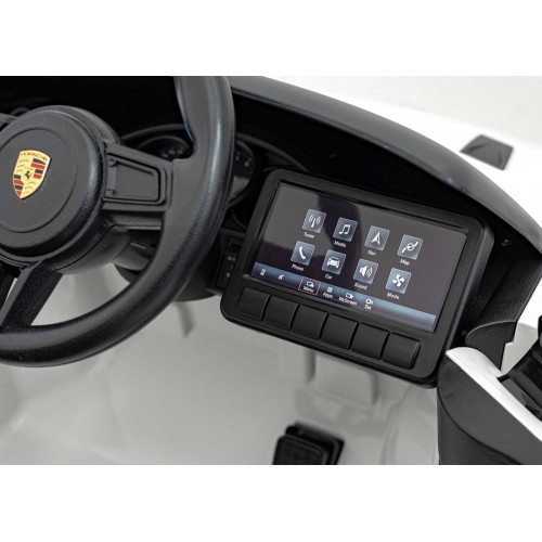 Porsche 718  vehicle White