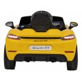 Porsche 718  vehicle Yellow