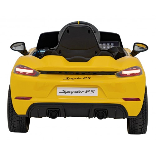 Porsche Spyder RS 718  vehicle Yellow