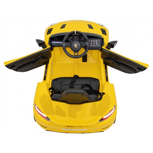 Porsche 718  vehicle Yellow