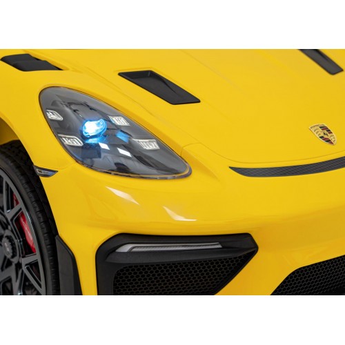 Porsche Spyder RS 718  vehicle Yellow