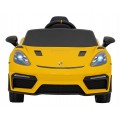 Porsche 718  vehicle Painting Yellow