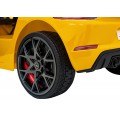 Porsche 718  vehicle Painting Yellow