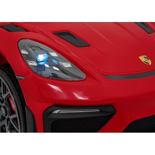 Porsche 718  vehicle Painting Red