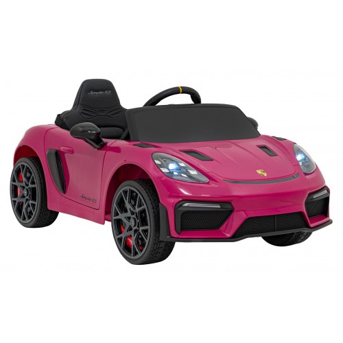 Porsche 718  vehicle Pink