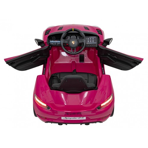 Porsche 718  vehicle Pink