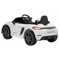 Porsche Spyder RS 718  vehicle Painting White