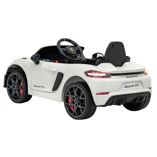 Porsche Spyder RS 718  vehicle Painting White