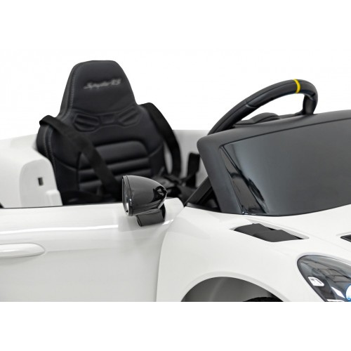 Porsche Spyder RS 718  vehicle Painting White