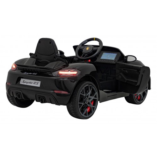 Porsche 718  vehicle Black MP4