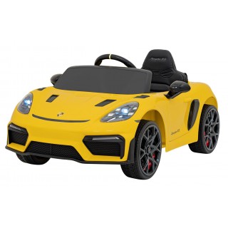 Porsche Spyder RS 718  vehicle Yellow