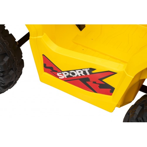 Quad Sport TX ATV Yellow