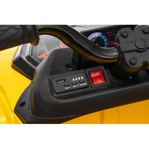 Quad Sport TX ATV Yellow