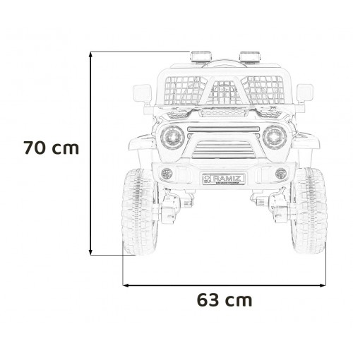 Vehicle OFF ROAD 4x4 SPORT Blue