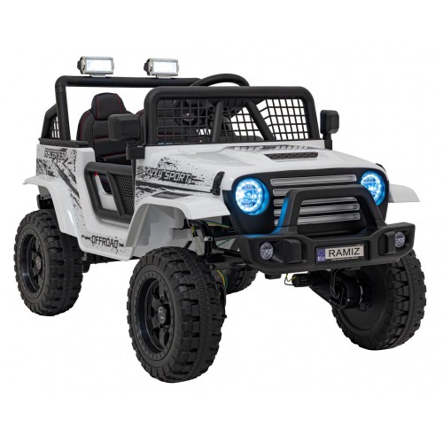 Vehicle OFF ROAD 4x4 SPORT White