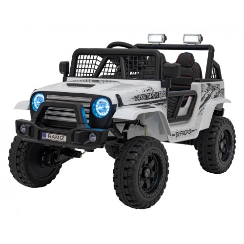 Vehicle OFF ROAD 4x4 SPORT White