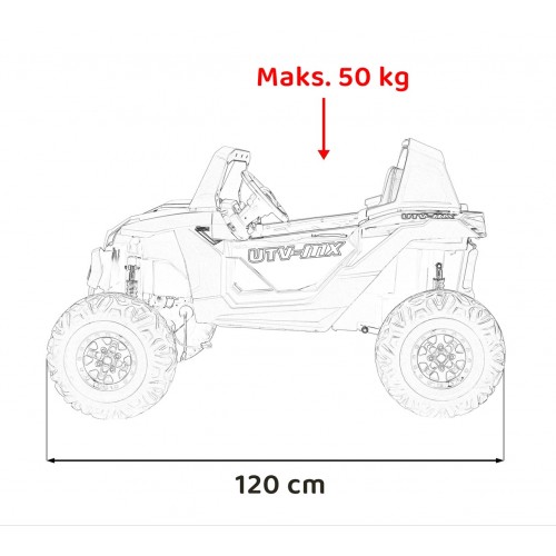 Buggy UTV-MX 2000N Red