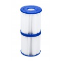 Type I replacement filters for 1249l/h BESTWAY pool pump 2 pcs.