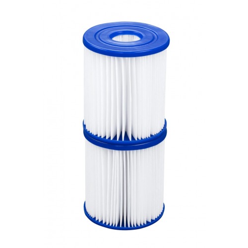 Type I replacement filters for 1249l/h BESTWAY pool pump 2 pcs.