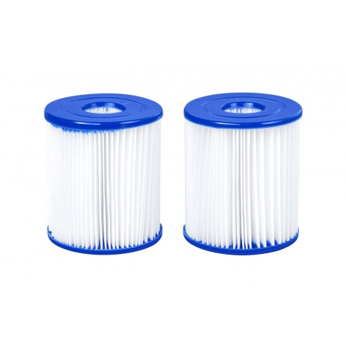 Type I replacement filters for 1249l/h BESTWAY pool pump 2 pcs.