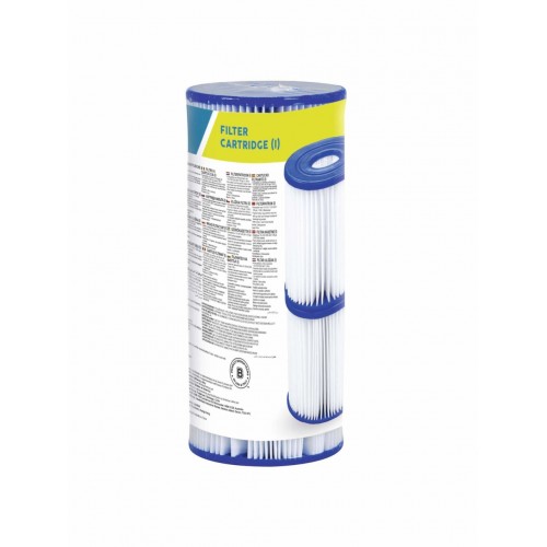 Type I replacement filters for 1249l/h BESTWAY pool pump 2 pcs.