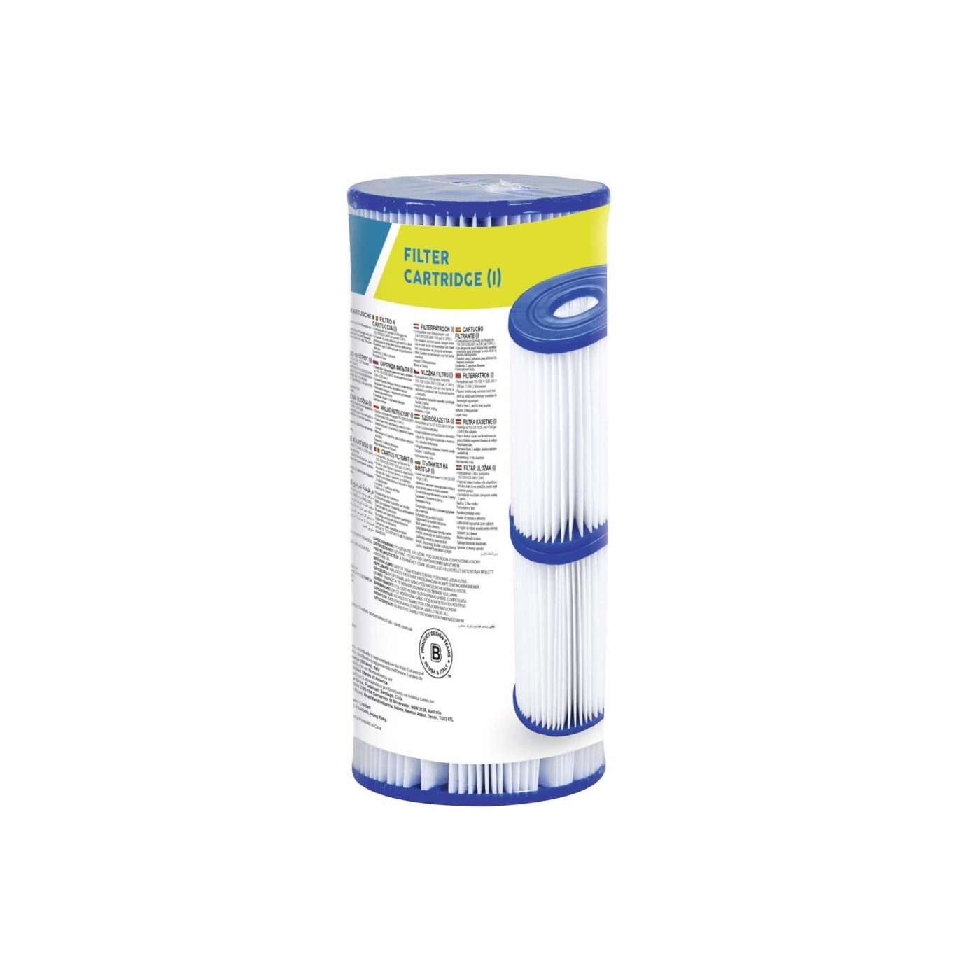 Type I replacement filters for 1249l/h BESTWAY pool pump 2 pcs.